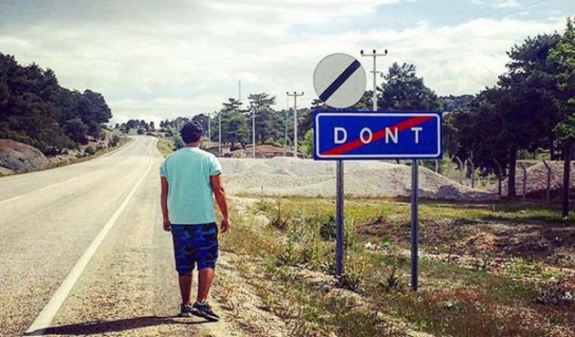 Bu fotoğraf İngiltere'de çekilmedi! Anlamı da...