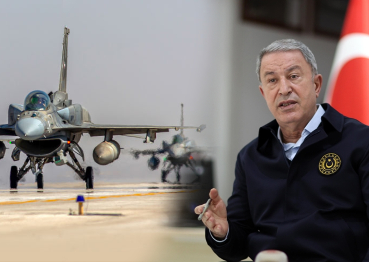 Bakan Akar'dan F-16 açıklaması: Kafamızda başka şeyler de var