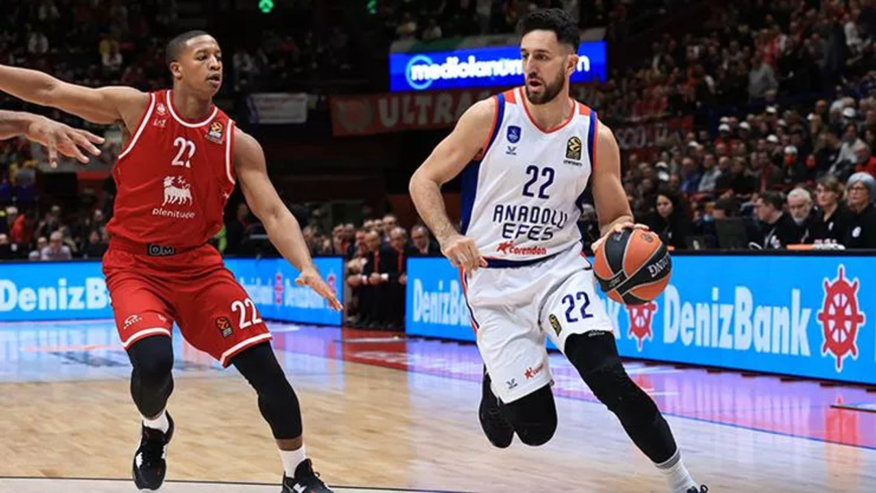 Olimpia Milano 51 - 80 Anadolu Efes | Maç sonucu