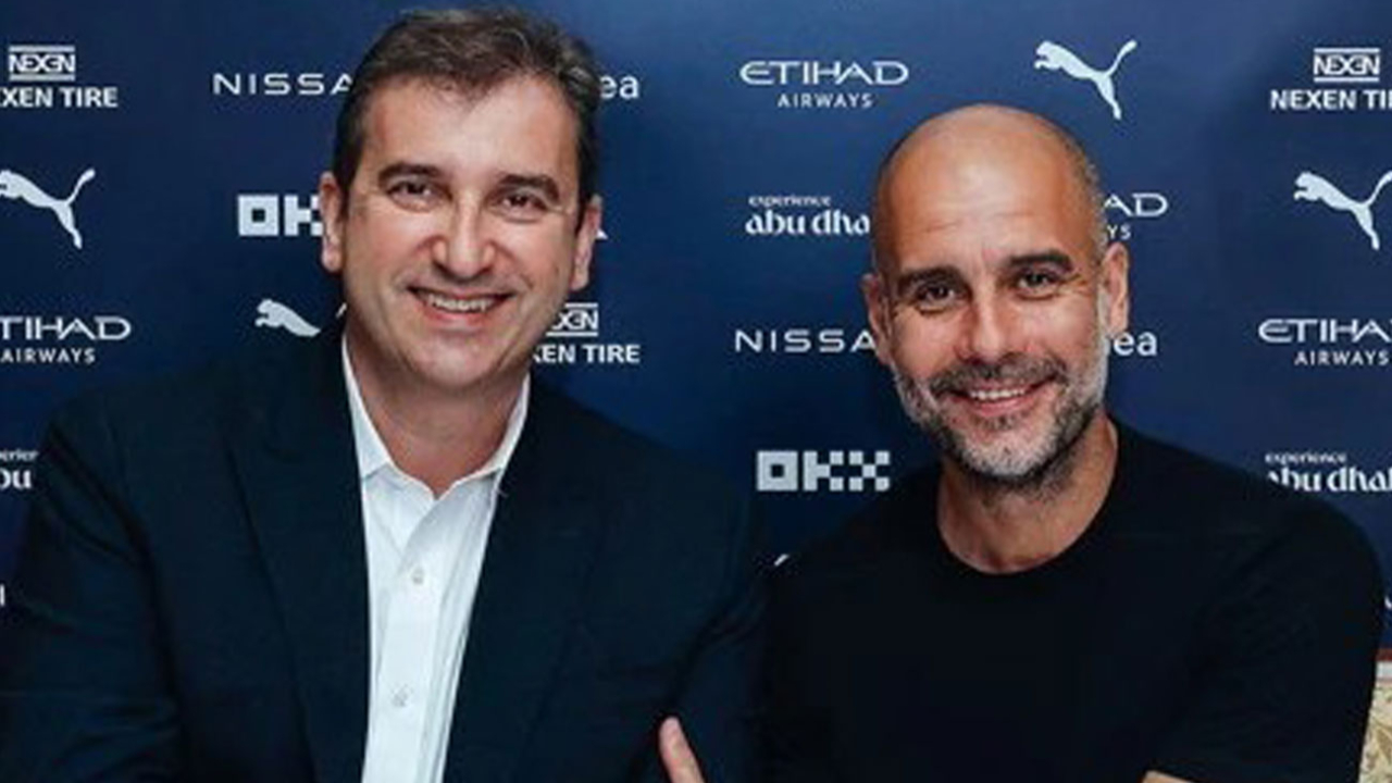 City, Guardiola'nın sözleşmesini uzattı
