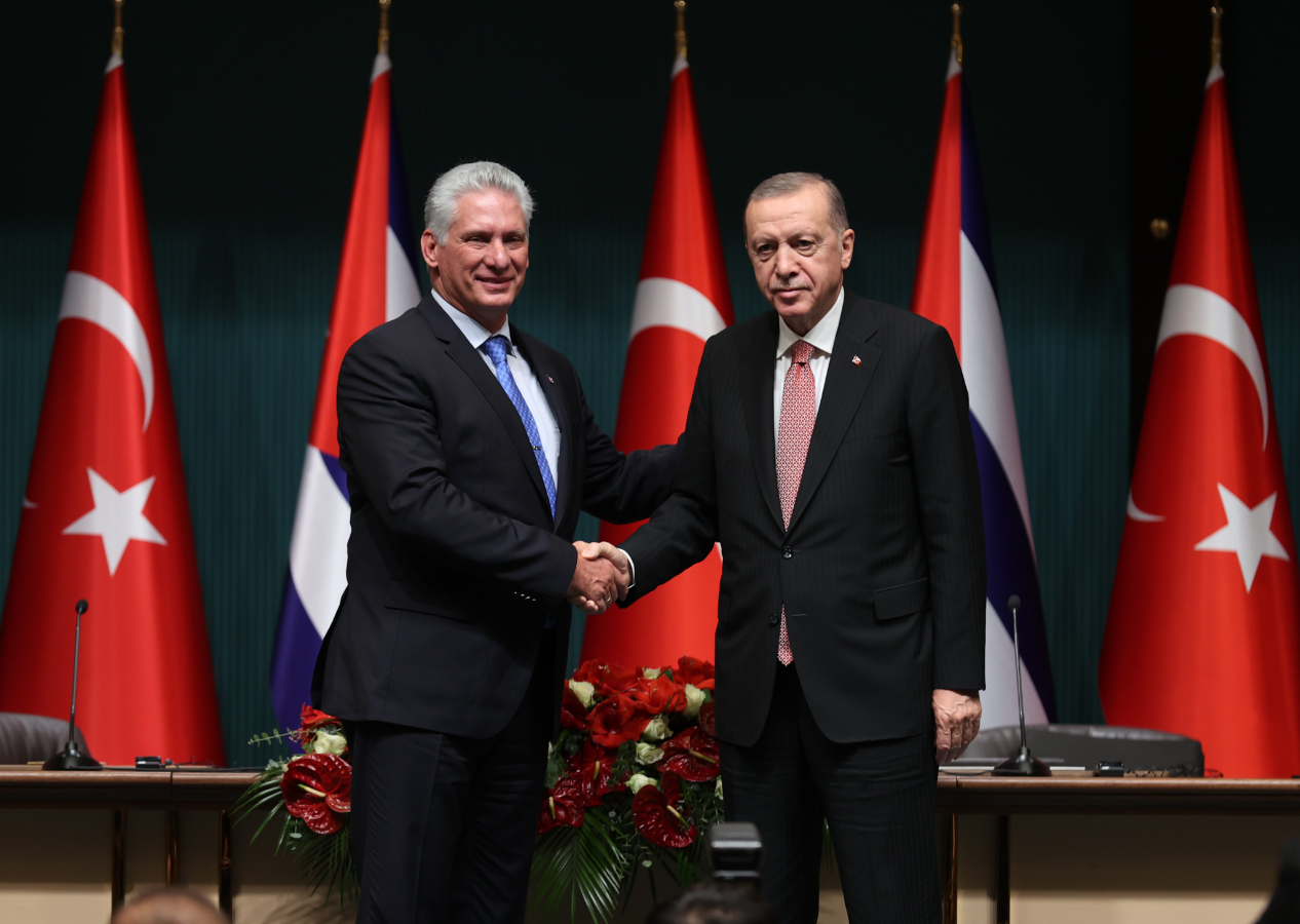 Cumhurbaşkanı Erdoğan: Ticaret hacmimizi 200 milyon dolara çıkarmayı teyit ettik