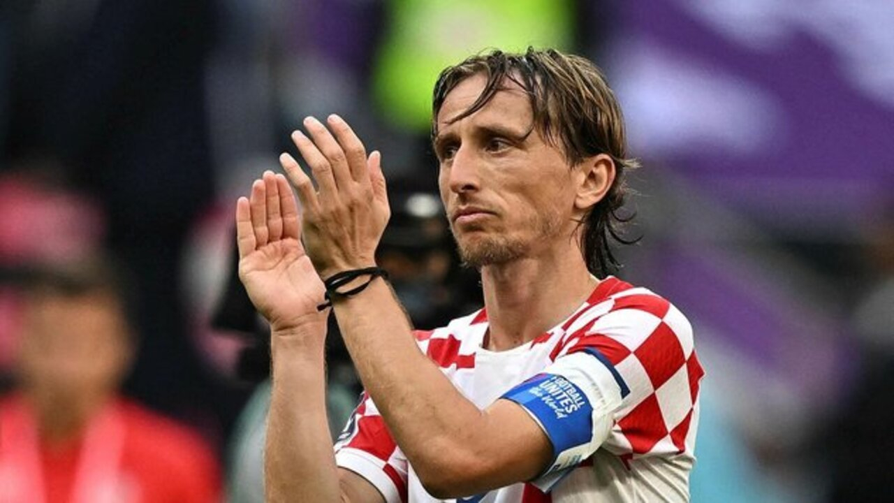 Hırvat orta saha Luka Modric, Fas karşısında bir ilki başardı...