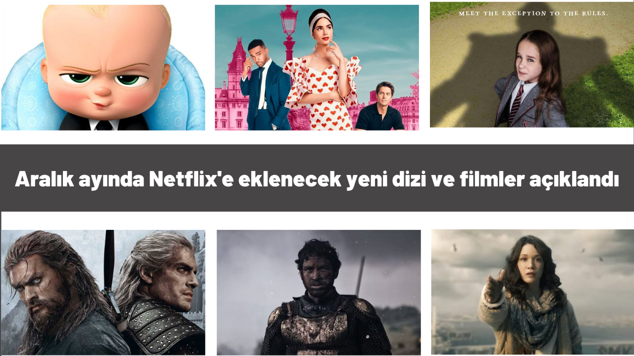 Aralık ayında Netflix'te izlemeye doyamayacaksınız! İşte Aralık ayında Netflix'e eklenecek yeni dizi ve filmler