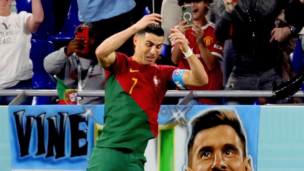 Ronaldo’nun gol sevincinde ‘Messi’ detayı