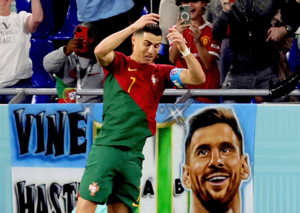 Ronaldo’nun gol sevincinde ‘Messi’ detayı