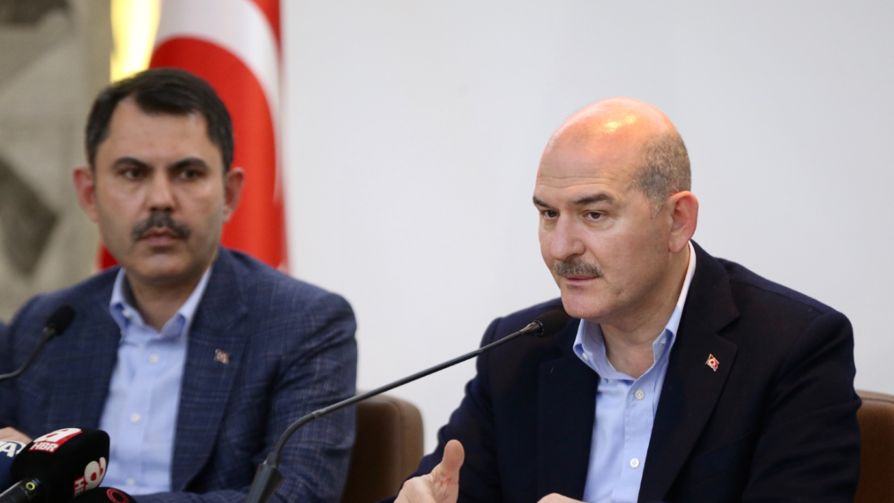 Bakan Soylu: 19 bölgede çadır alanlar oluşturuldu