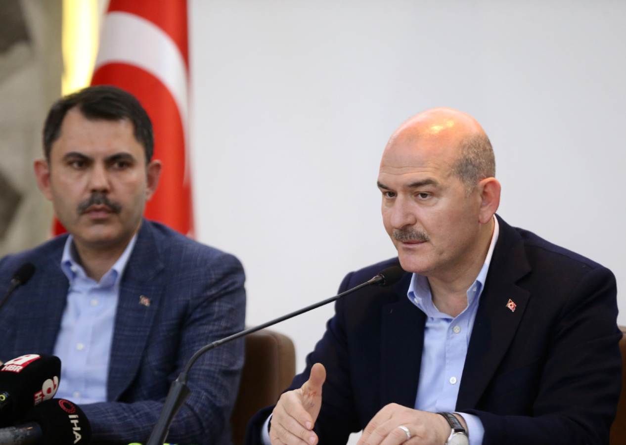 Bakan Soylu: 19 bölgede çadır alanlar oluşturuldu