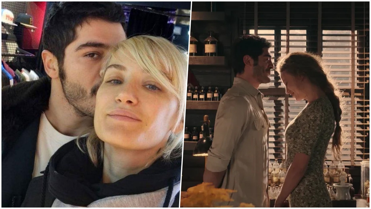 Didem Soydan'dan ayrılan Burak Deniz, Şahmaran'daki rol arkadaşı Serenay Sarıkaya ile aşk yaşamaya başladı