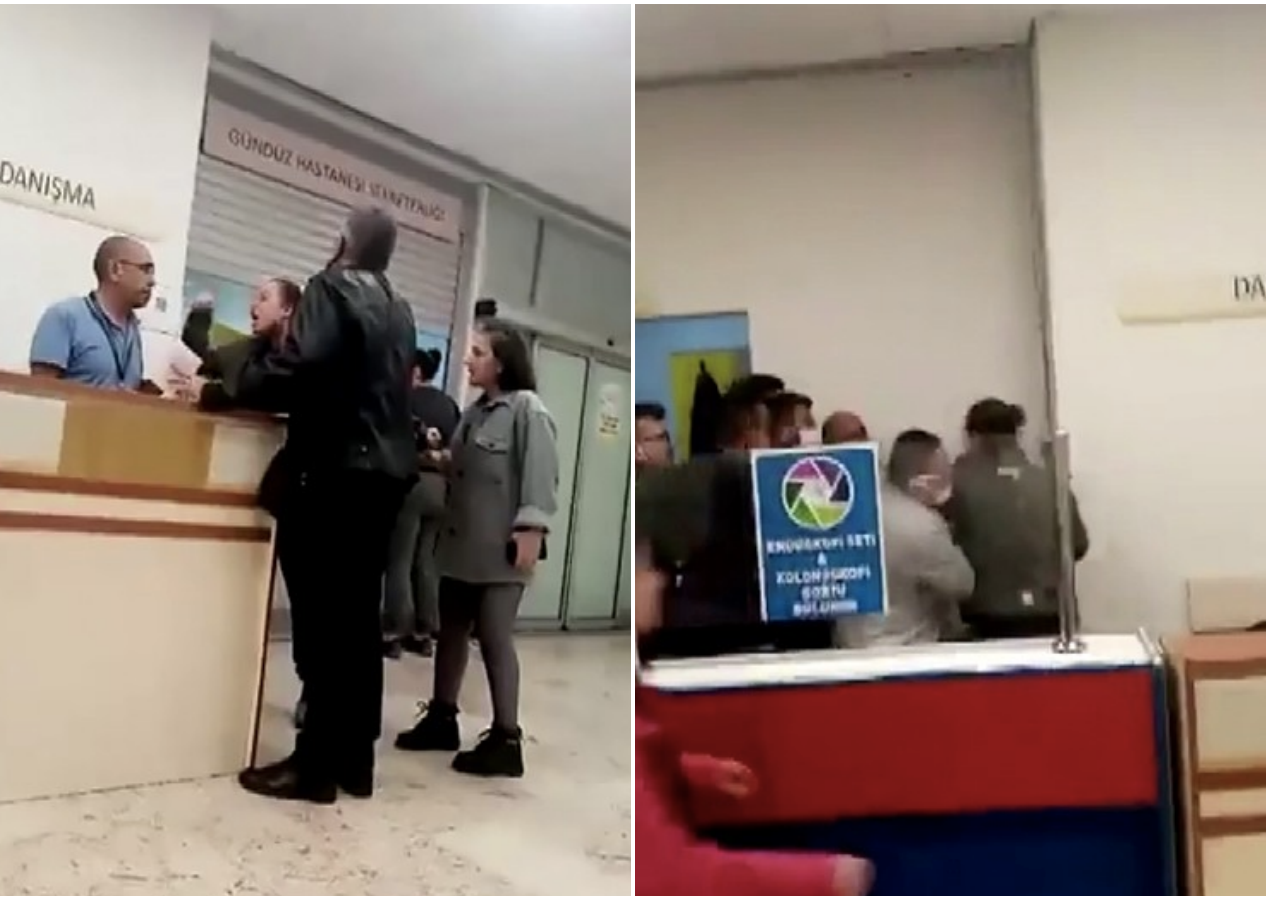 Hasta yakını, sağlık çalışanının elini ısırdı