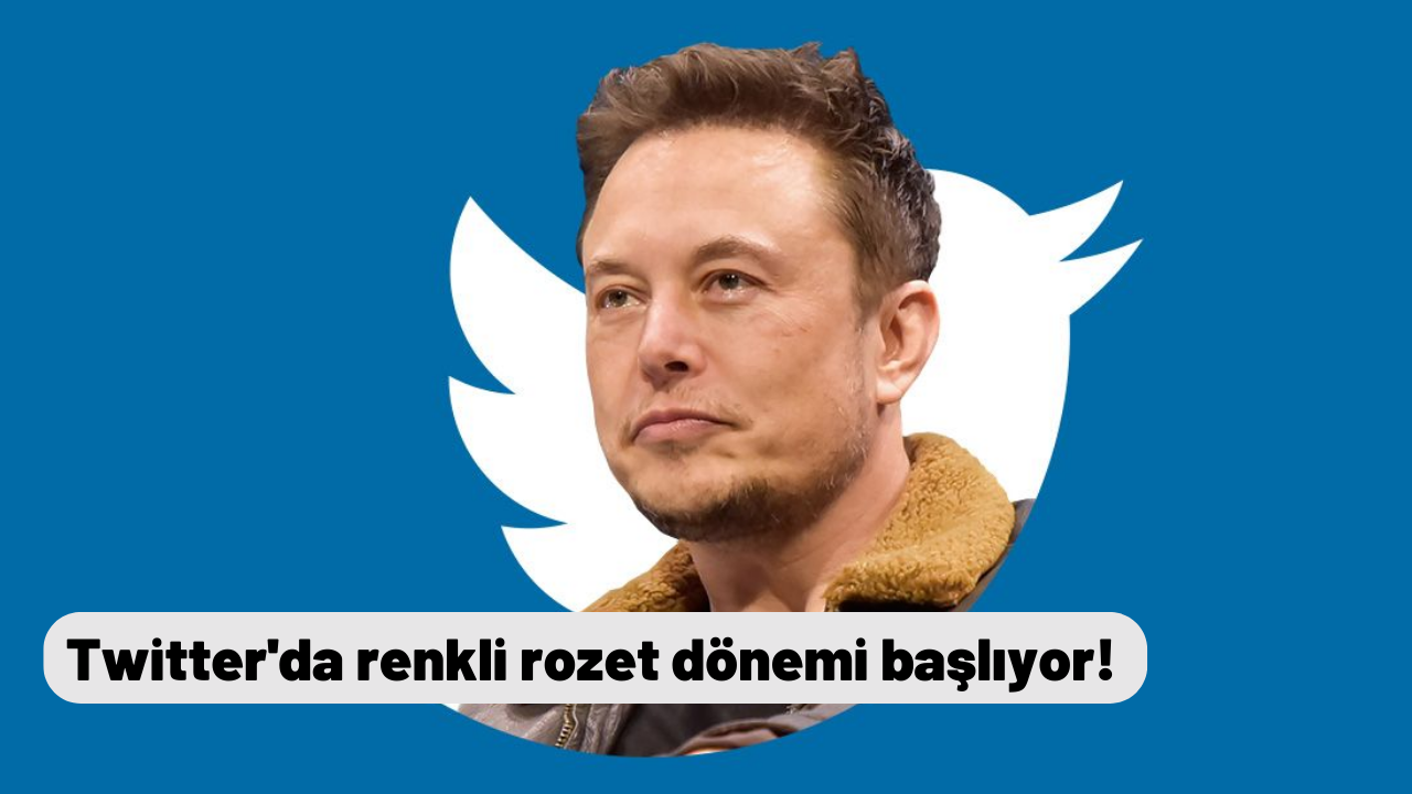 Twitter'da renkli rozet dönemi başlıyor!