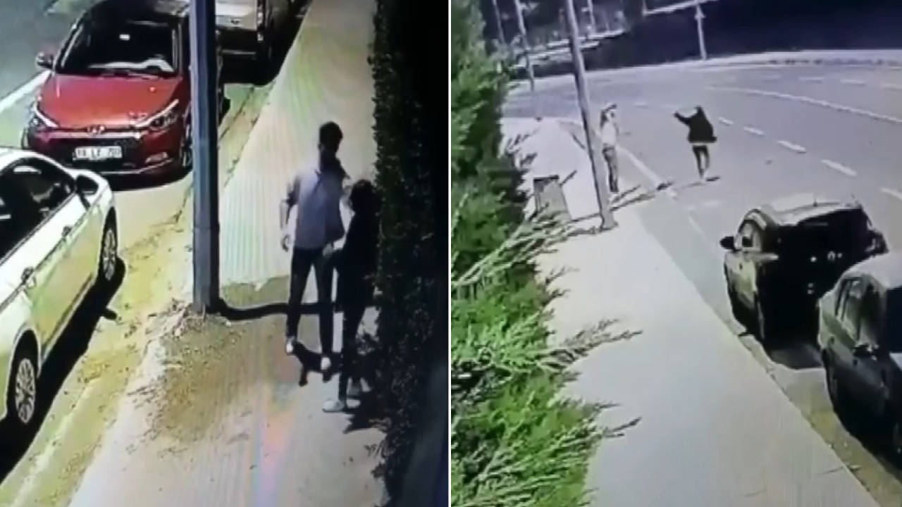 Peşinden gelen genç kıza dehşeti yaşattı: Tekme ve tokatla saldırdı!