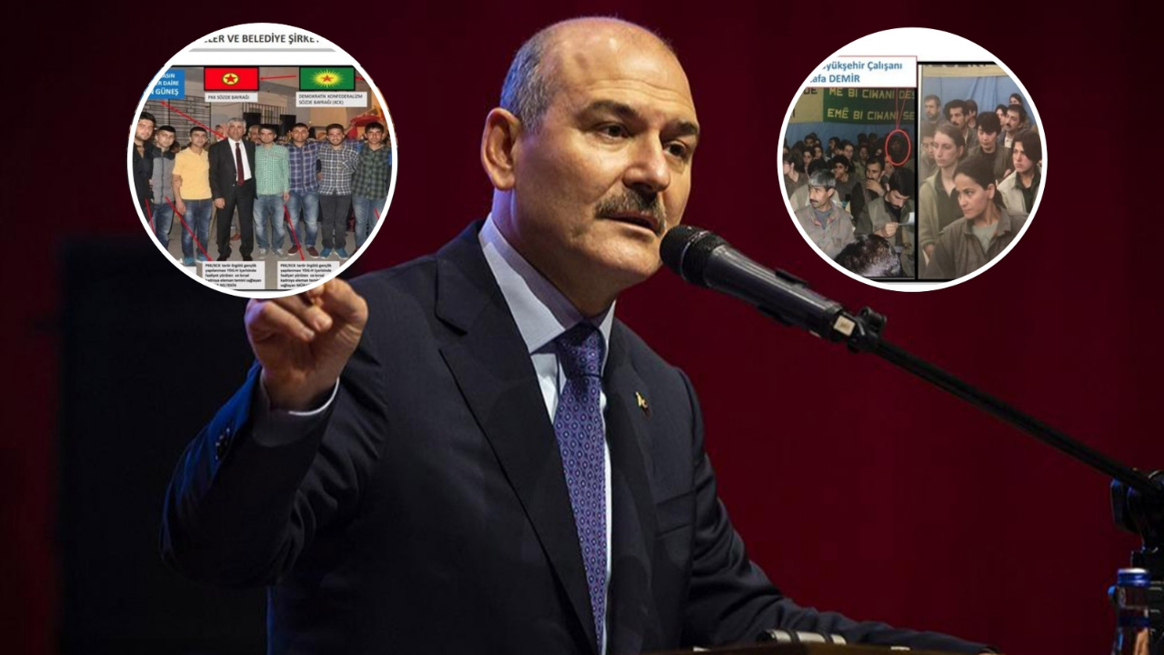 Kırmızı dosya açıldı: Bakan Soylu belediyelerdeki PKK'lıları tek tek açıkladı!