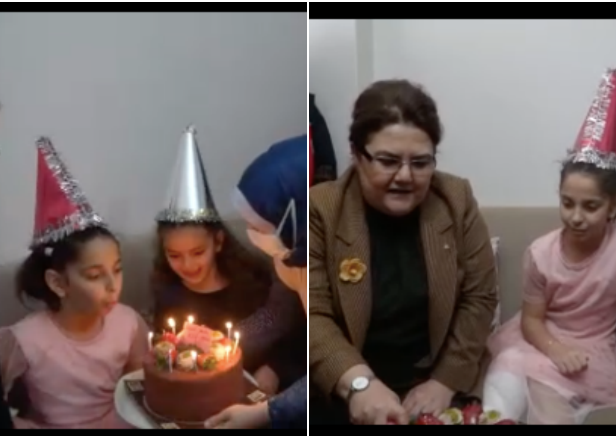 Bakan Yanık'tan minik Sevde'ye sürpriz