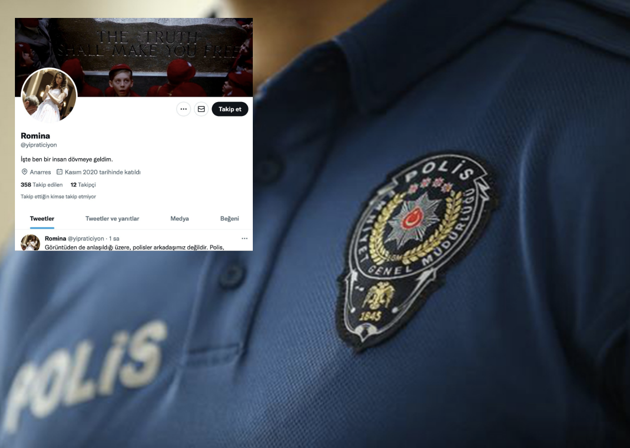 Troller iş başında! Provokatif hesaptan polisimize hakaret!