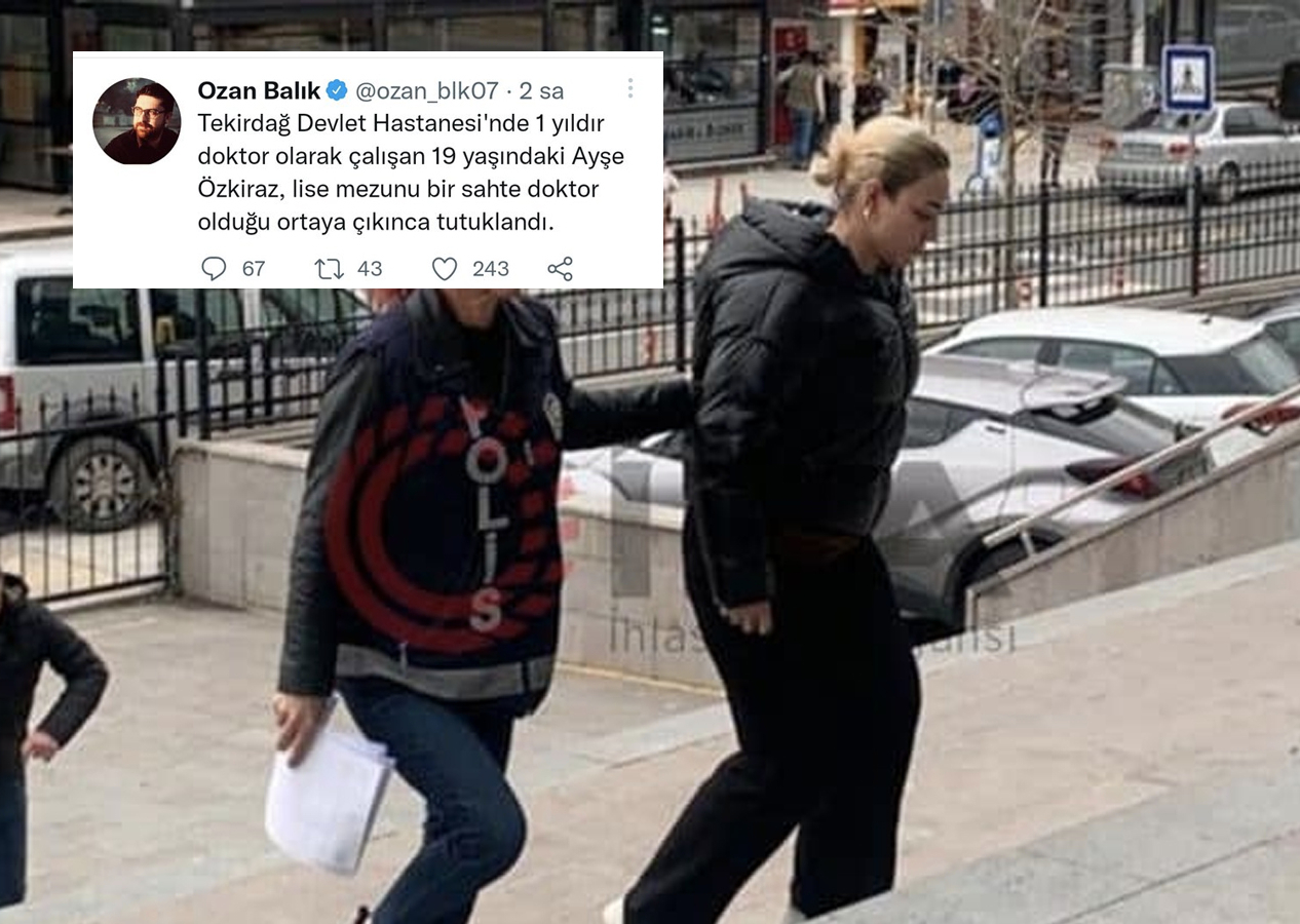 Sahte doktor, CHP'li anketçinin yeğeni çıkınca tutuştu!