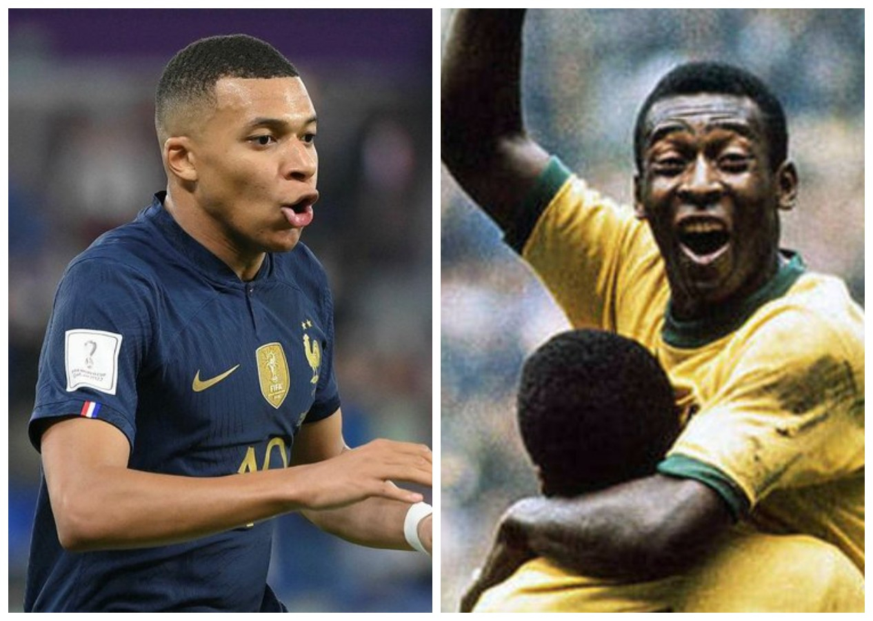 Harika çocuk bunu da başardı! Kylian Mbappe, Pele'nin rekoruna ortak oldu...