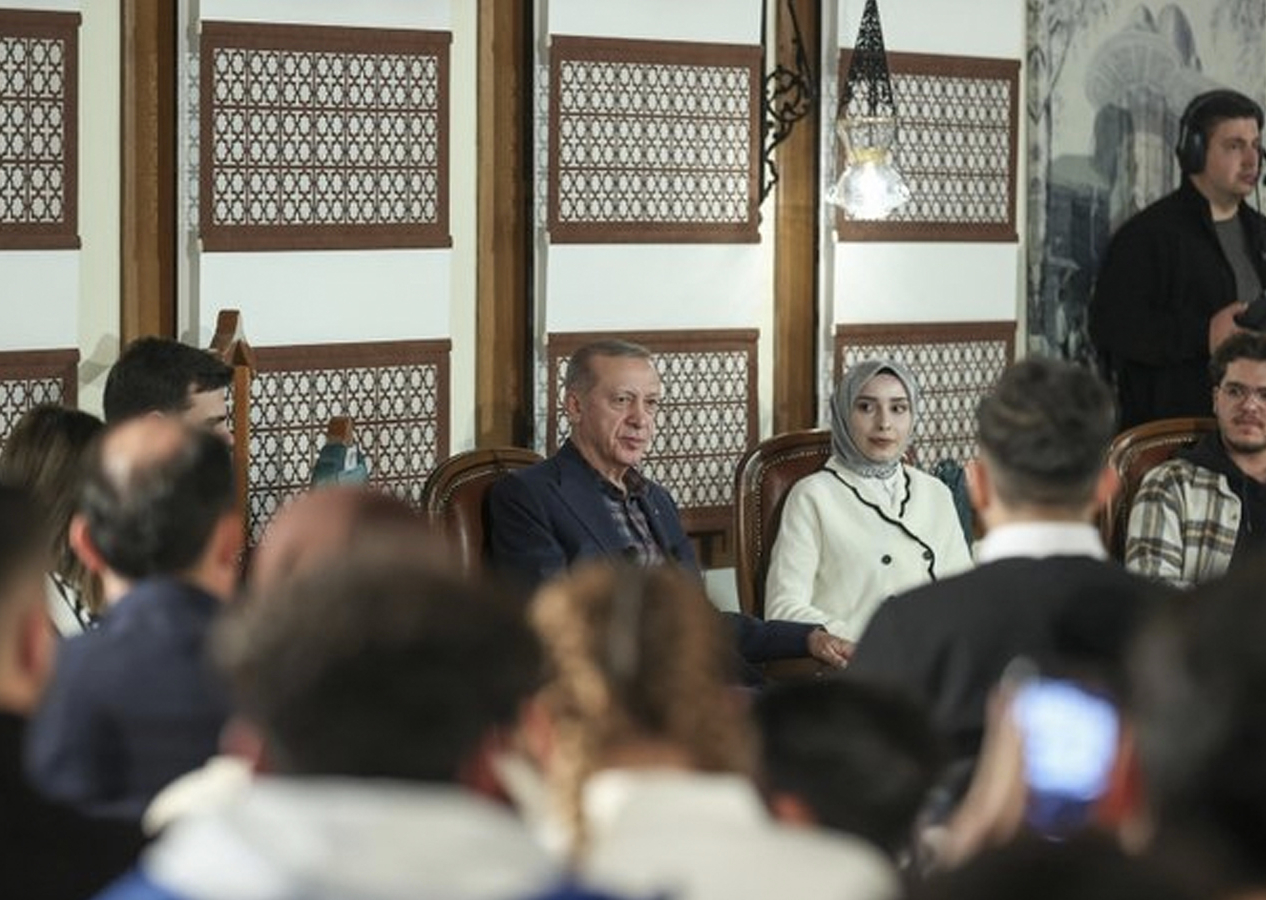 Cumhurbaşkanı Erdoğan "Gençlik Buluşması'nda" gençlerle bir araya geldi