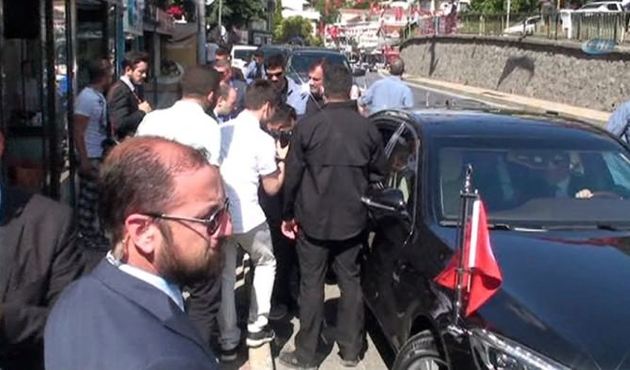 Erdoğan'dan sürpriz ziyaret! Makam aracını durdurup...