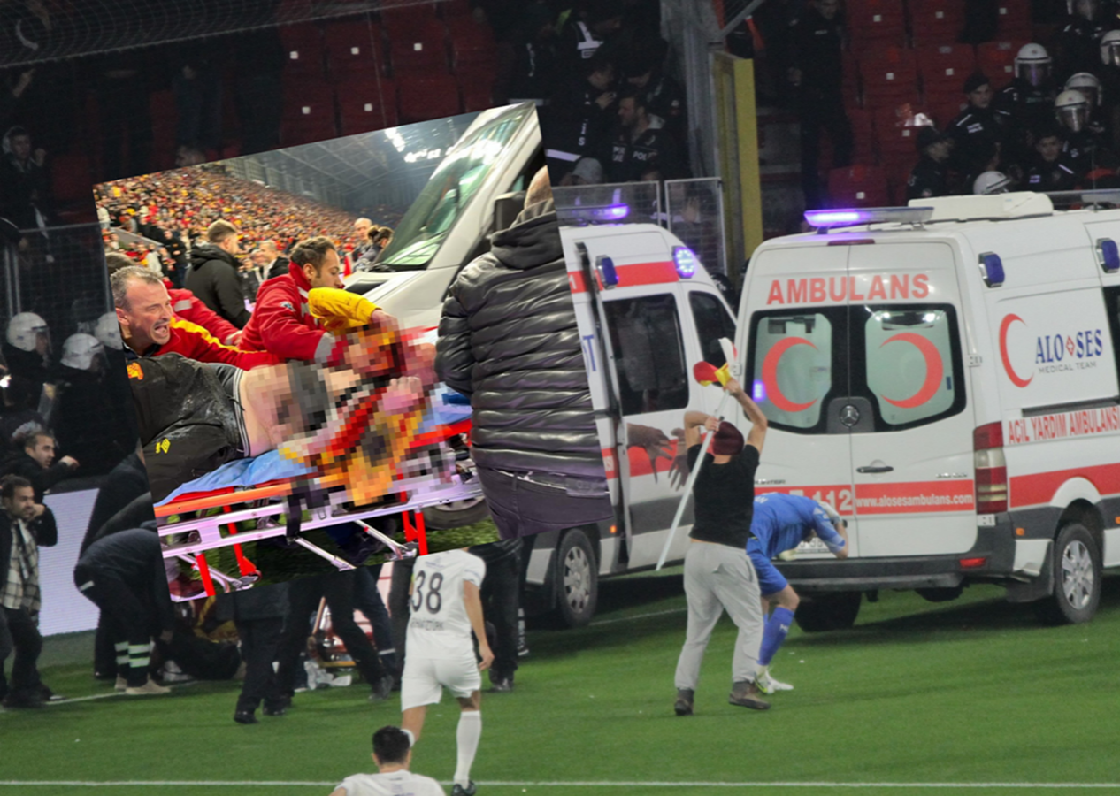 Göztepe-Altay maçında yaşanan olaylar Avrupa basınında konuşuluyor