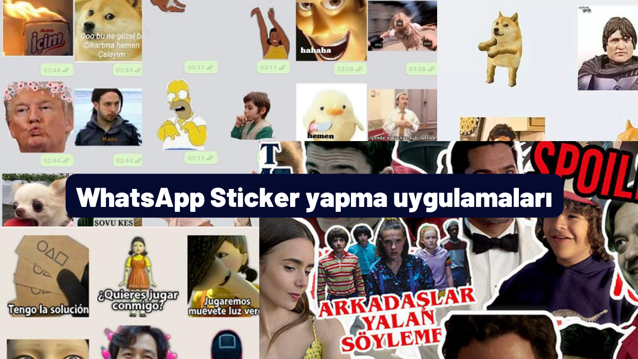 Kendi WhatsApp sticker'larınızı oluşturun! WhatsApp Sticker yapma uygulamaları