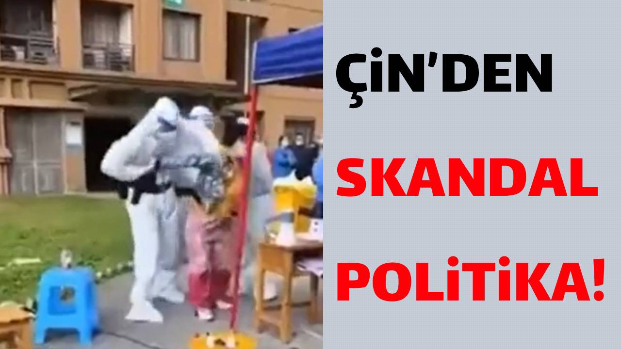 İnsanlık dışı politika! Çin'den tartışma yaratacak görüntüler