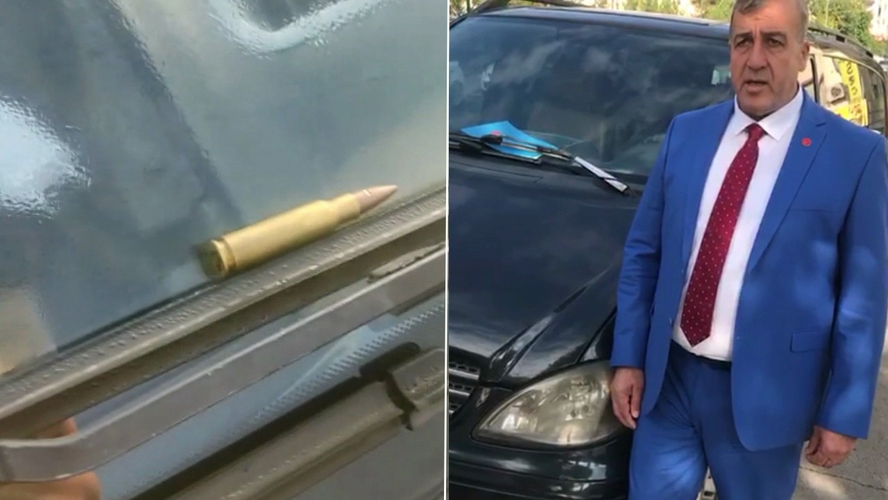 CHP Şanlıurfa İl Başkanlığı'na kayyum olarak atanan Budak'ın aracına mermi bırakıldı!