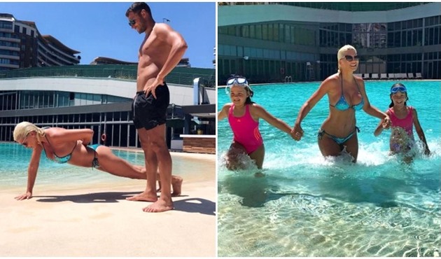 Beşiktaşlı Tosic'i eşi Jelena ısırdı!
