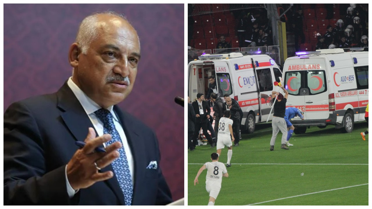 TFF Başkanı Mehmet Büyükekşi derbide çıkan olayları incelemek için İzmir’e gidiyor...