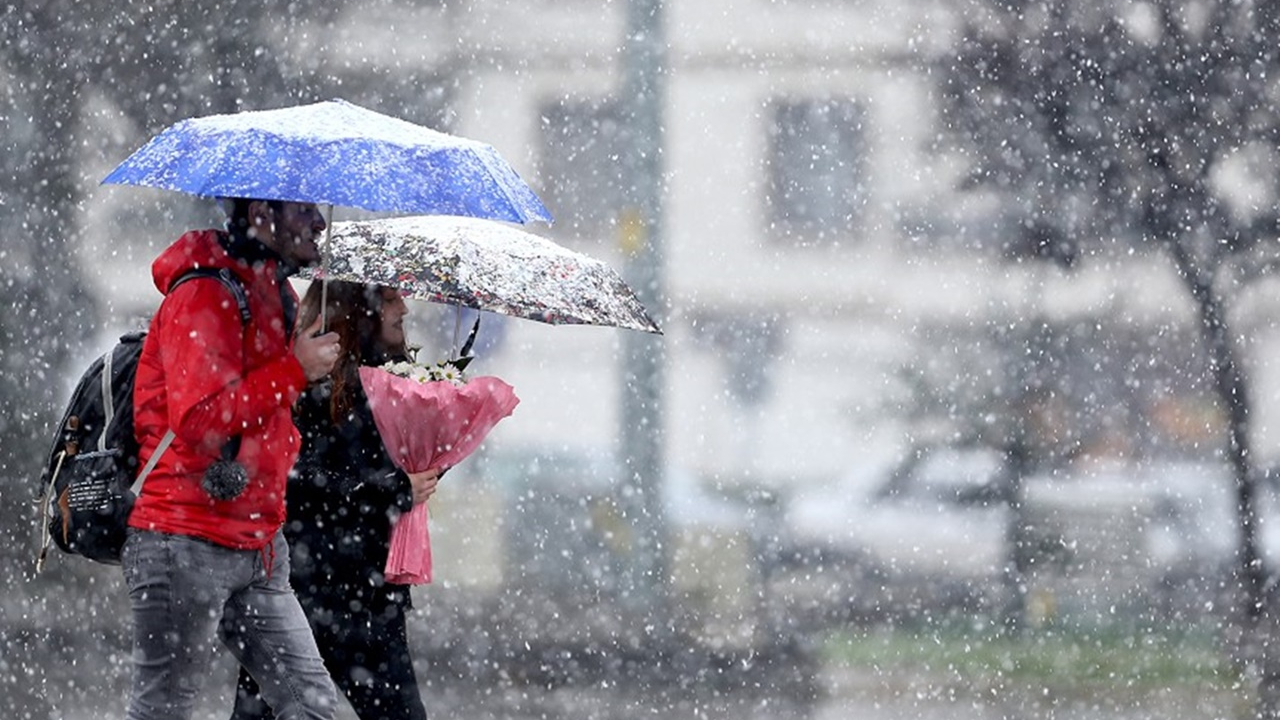 Meteorolojiden o ile turuncu kodlu uyarı! Yağmur ve kar manzaraları bir arada olacak