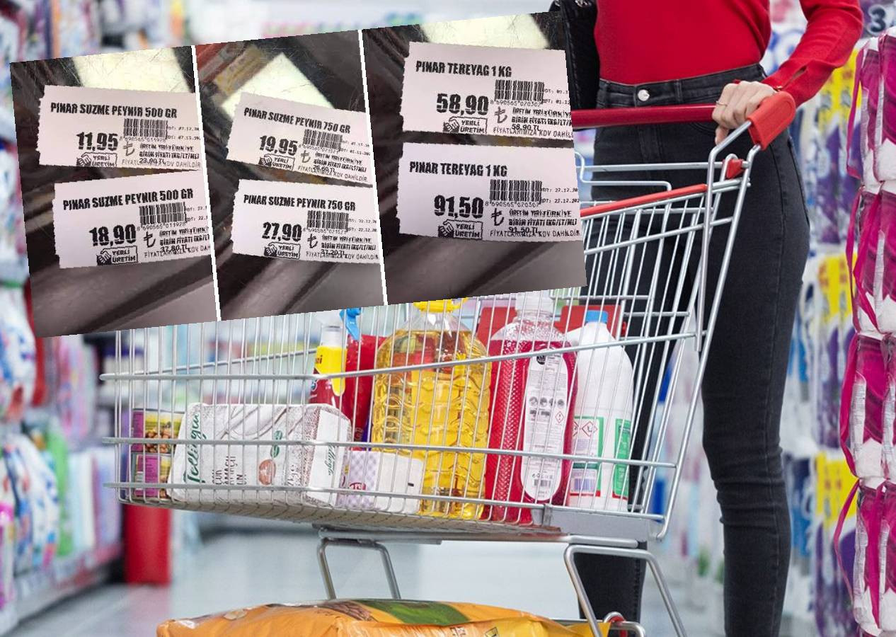 Aynı ürün bir makette 58,90 lira diğerinde 91,50 lira