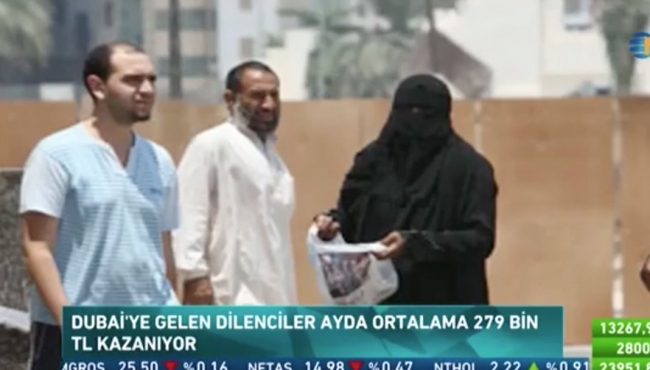 Dubai'de dilenciler ayda ortalama 279.000 TL kazanıyor!