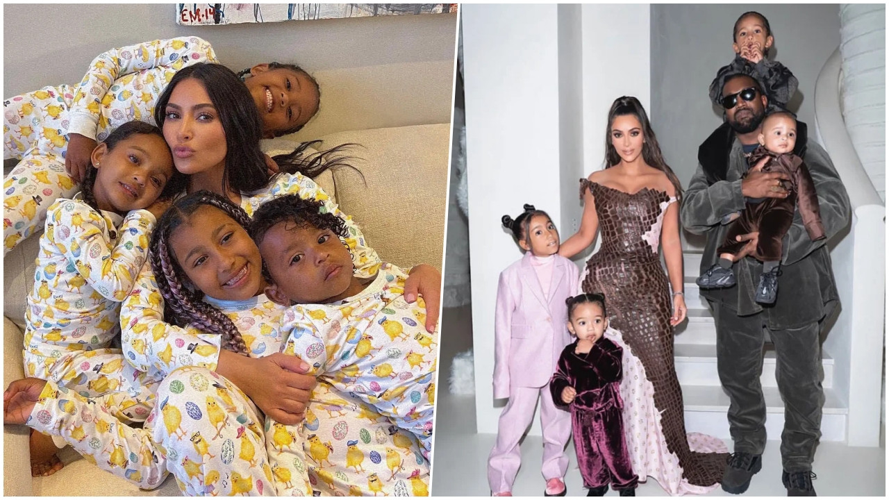 Kanye West'in 4 çocuğunun annesi Kim Kardashian'a ödeyeceği nafaka ücreti belli oldu