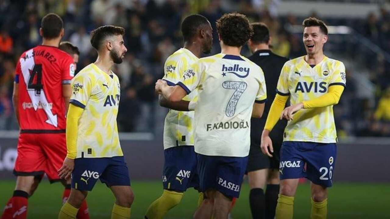 Fenerbahçe 3 - 1 Rayo Vallecano | Maç sonucu