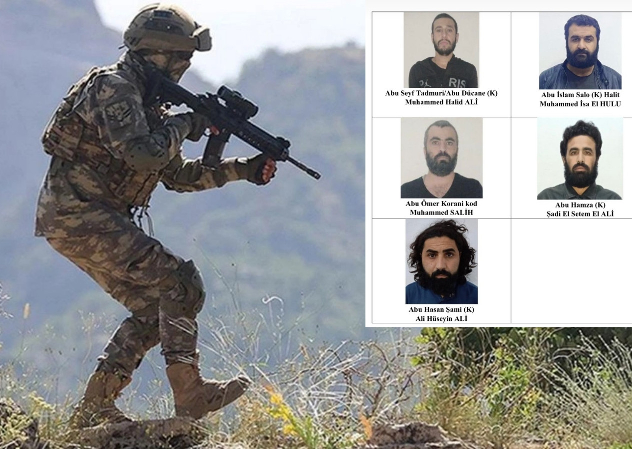 MİT'ten Suriye'de DEAŞ operasyonu: Alan sorumlusu dahil 5 DEAŞ'lı terörist yakalandı!