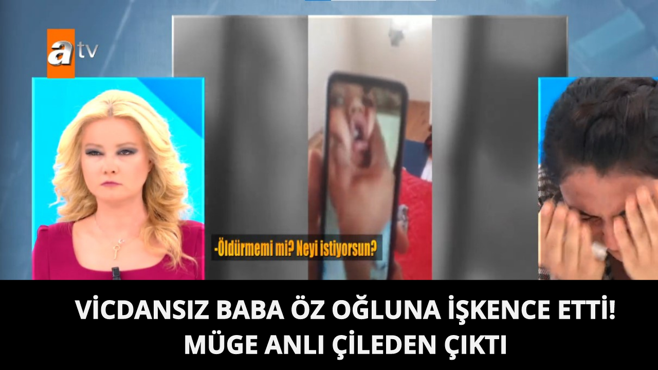 Vicdansız baba öz oğluna işkence yaptı! Müge Anlı çileden çıktı, ''Bu adamı Taksim Meydanı'nda sallandıracaksın'' dedi