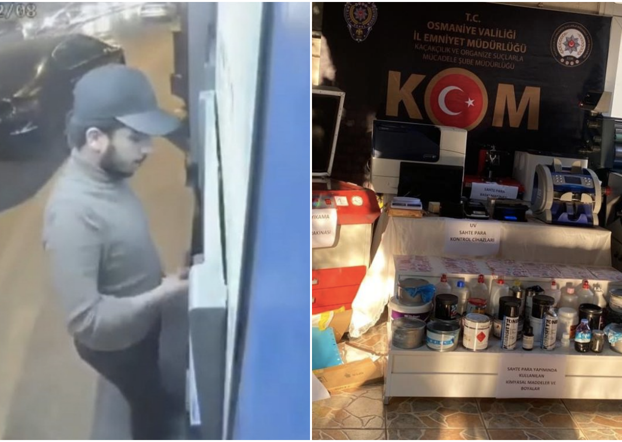 Kalpazanlar bankamatiği bile kandırdı! Polis kıskıvrak yakaladı!