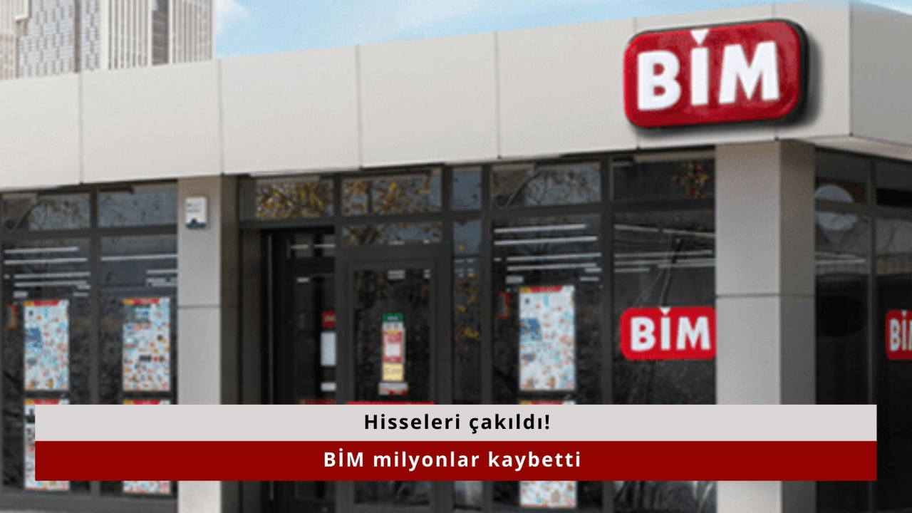 Hisseleri çakıldı! BİM milyonlar kaybetti
