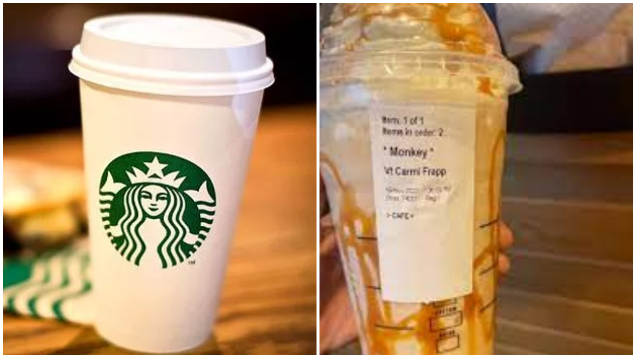 Starbucks'ta müşteriyi şaşkına çeviren olay! Bardağın üzerine adı yerine...