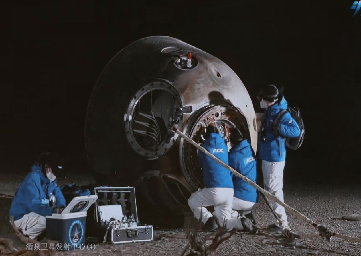 Çinli 3 astronot 183 gün sonra Dünya’ya döndü
