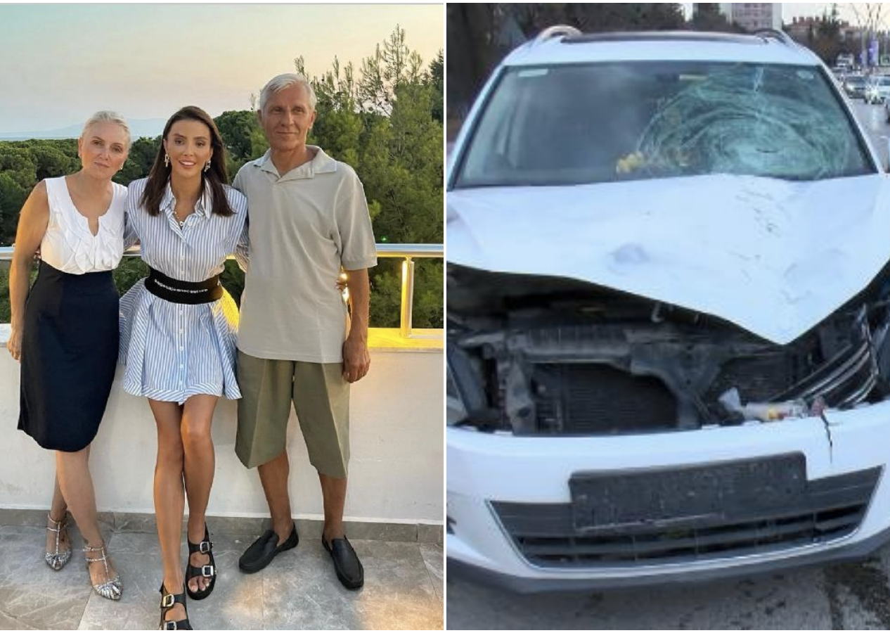Özge Ulusaoy'un babası trafik kazasında hayatını kaybetti