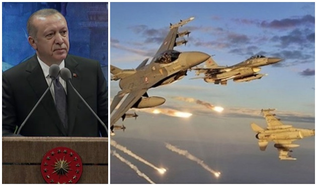 Cumhurbaşkanı Erdoğan açıkladı! Türk jetlerinden PKK'ya ağır darbe....