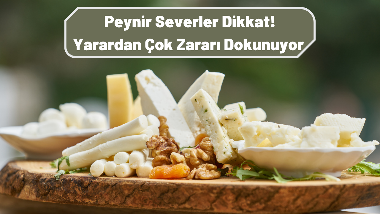 Peynir düşkünleri dikkat! Fazla peynirin yarardan çok zararı var