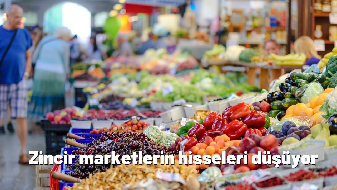 Zincir marketlerin hisseleri düşüyor