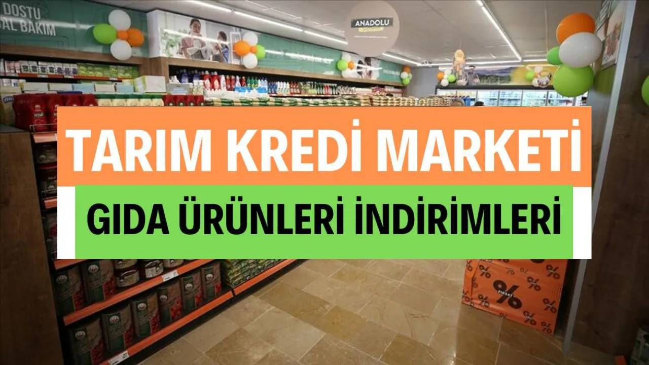 16 - 31 Aralık 2022 Tarım Kredi Marketleri indirim ürün kataloğu! Gıda ürünlerinde dikkat çeken indirim