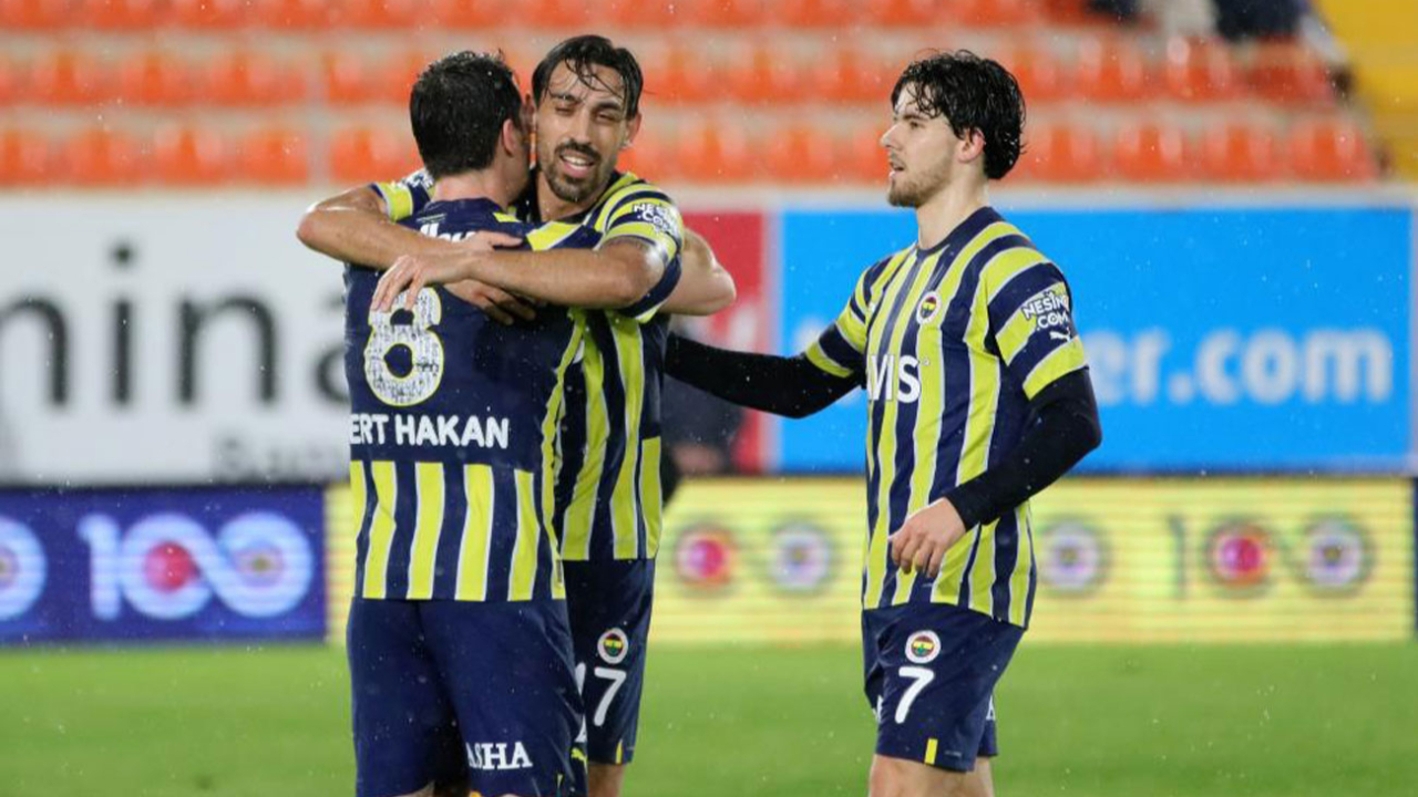 Fenerbahçe Alanyaspor'u 4-2 yendi