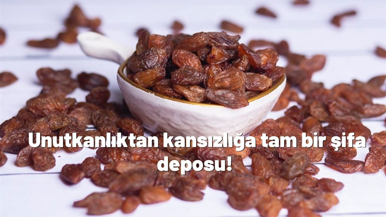 Unutkanlıktan kansızlığa tam bir şifa deposu! Her sabah bir avuç yiyen şifa buluyor