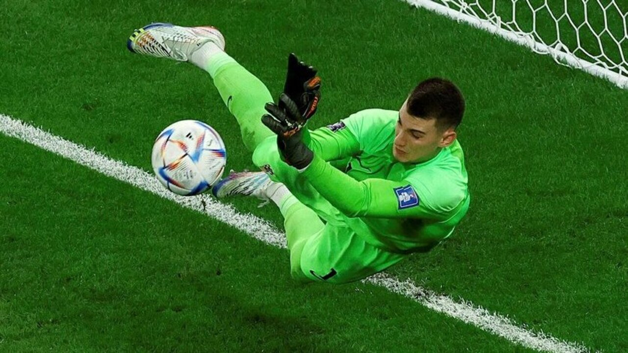 Hırvatistan - Brezilya maçına damga vurdu! Onun adı Dominik Livakovic...