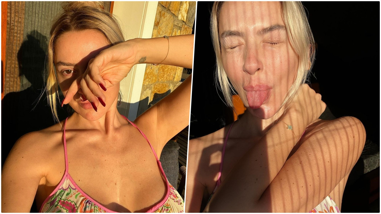 Hadise'nin makyajsız pozları Instagram'ı salladı