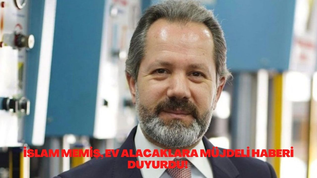 Haber bizzat Murat Kurum'dan geldi! İslam Memiş ev almak isteyenlere müjdeli haberi duyurdu