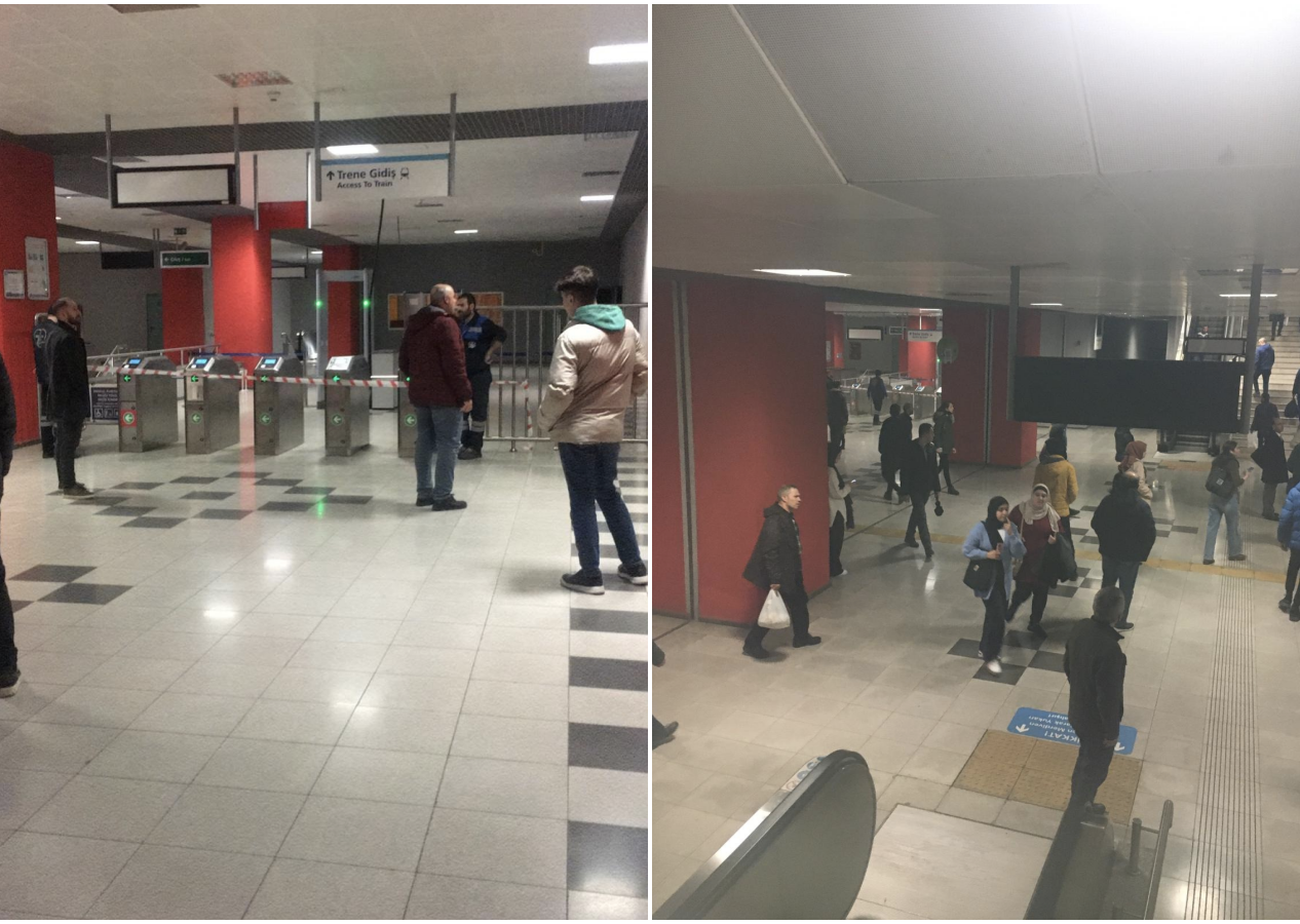 Kirazlı metrosunda arıza! Seferler iki yönlü durduruldu